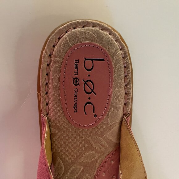 BØRN Pink Flower Sandals - Size 9 - Picture 3 of 8